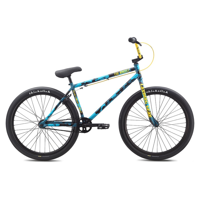 SE Bikes Prime Time BMX Bike-26″-Ocean Camo Blue