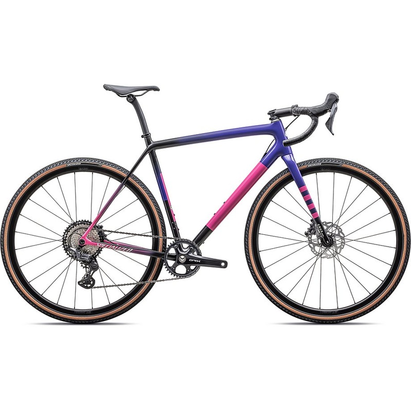 Specialized 2025 crux comp GLOSS CARBON/PURPLE HAZE/REBEL PINK/BIRCH 49