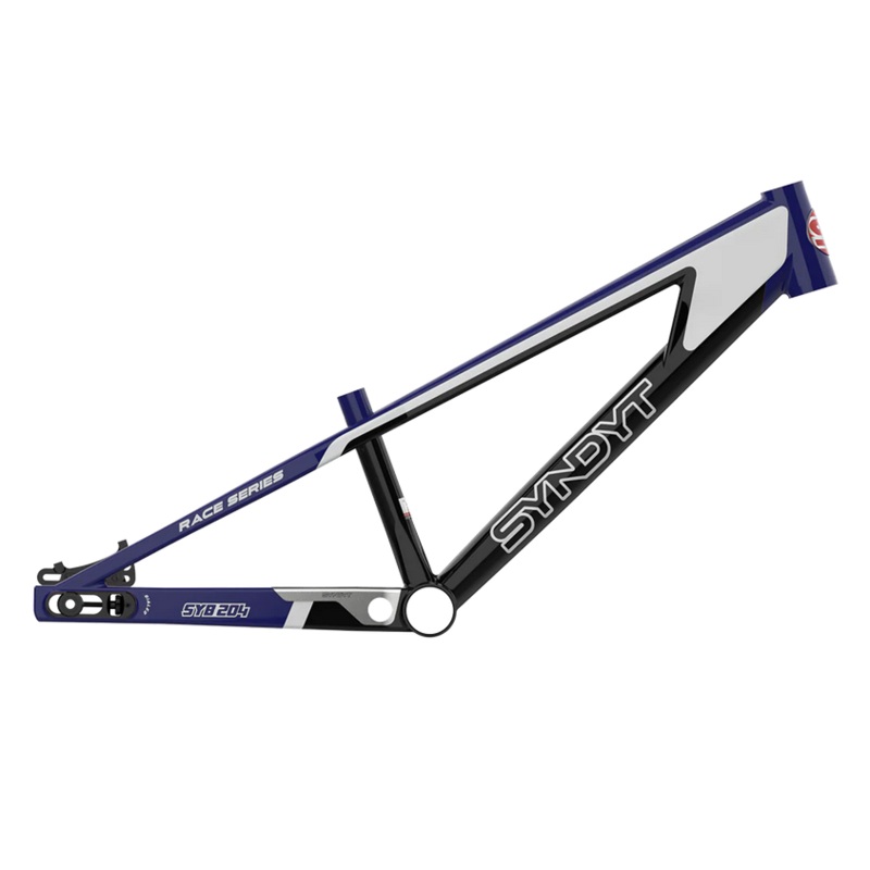 SYB 204: 20.5 TT Pro 24 BMX Frame Gray / Black – 22″ Top Tube