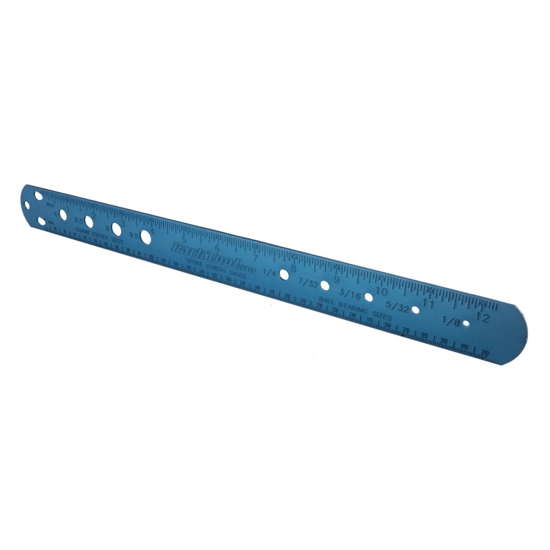 Park Tool SBC-1 Spoke ruler Cotter and Ball Bearing Gauge