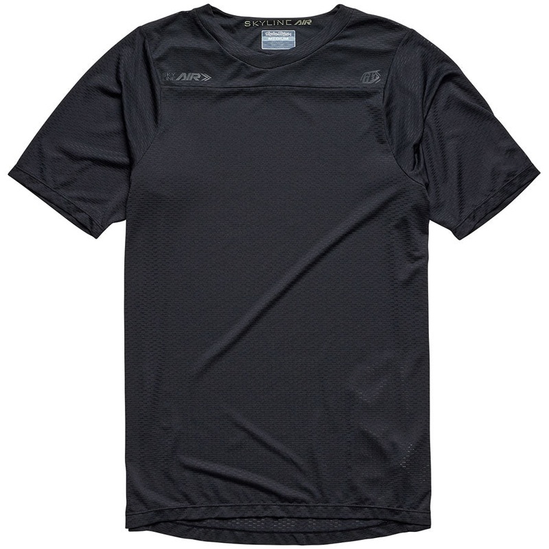 Troy Lee Designs Skyline Air Short Sleeve Jersey  Mono Black Small