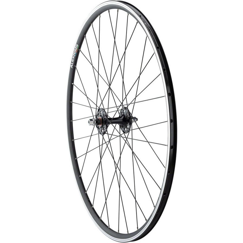 Value Double Wall Series Track Front Wheel Black