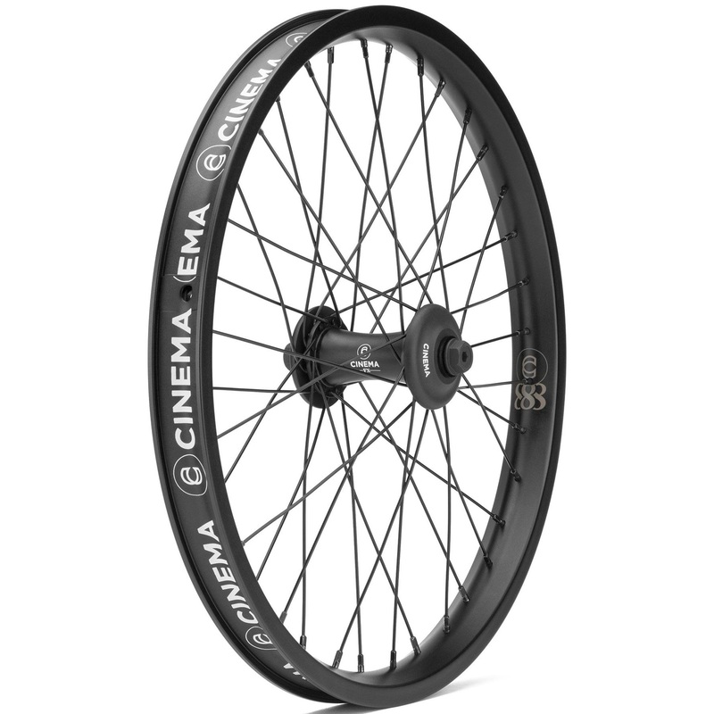Cinema 888 FX Front Wheel Black