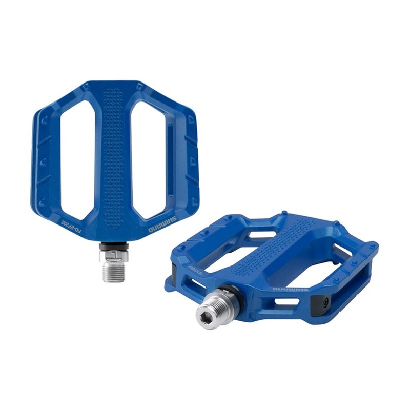 Flat Casual Bike Pedals Blue