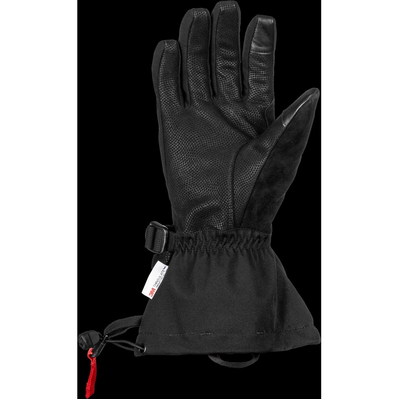 FLY RACING Title Heated Gauntlet Gloves Grey/Black/Red Xs