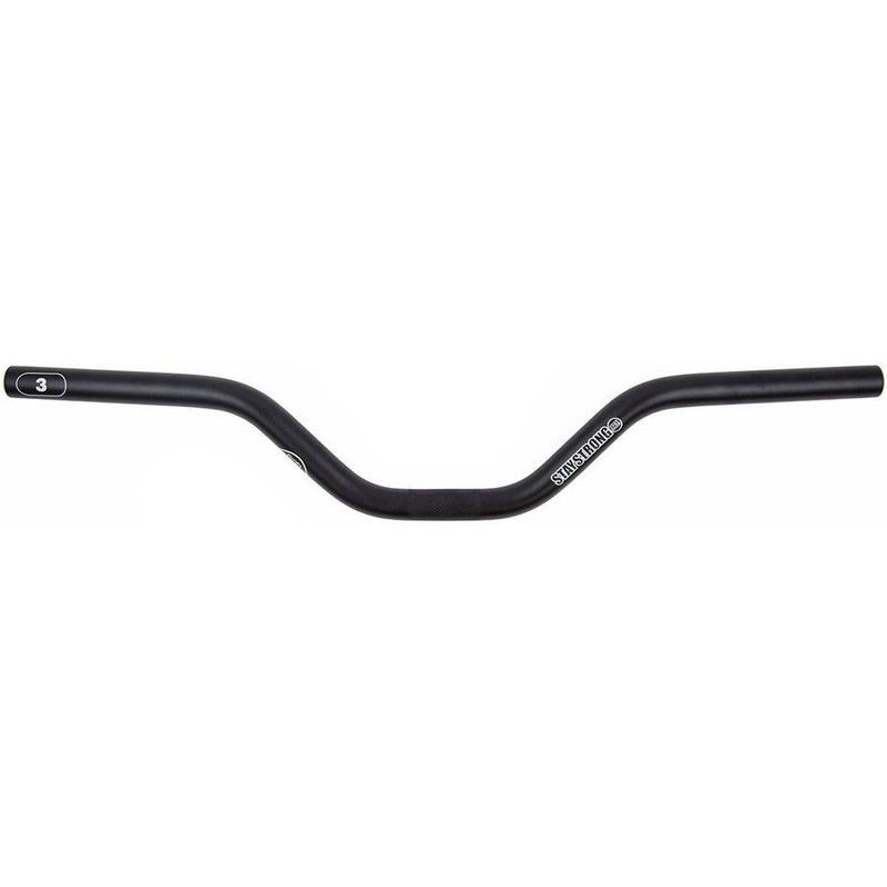 Stay Strong V One Expert 3″ BMX Race Handlebars-Black