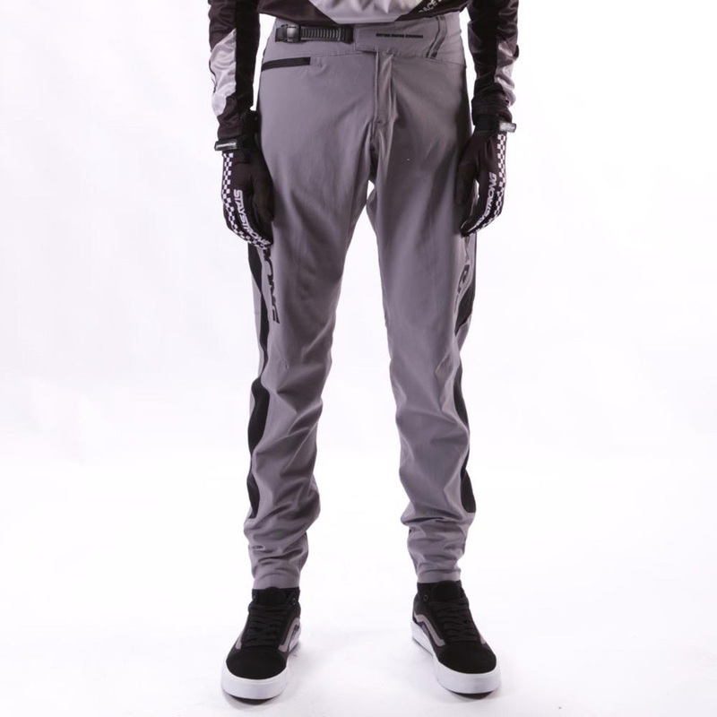 Stay Strong V2 BMX Race Pants-Grey/Black Adult 30