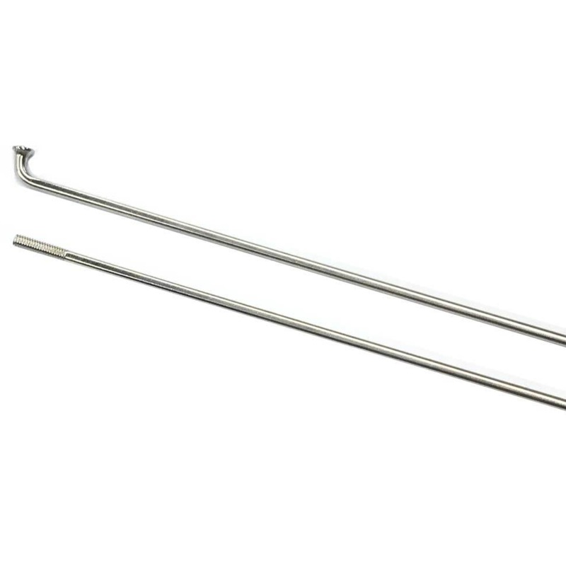 USA BRAND STAINLESS STEEL SPOKE FOR 20″ WHEELS (POLISHED) Polished – 180mm No Nipple Needed
