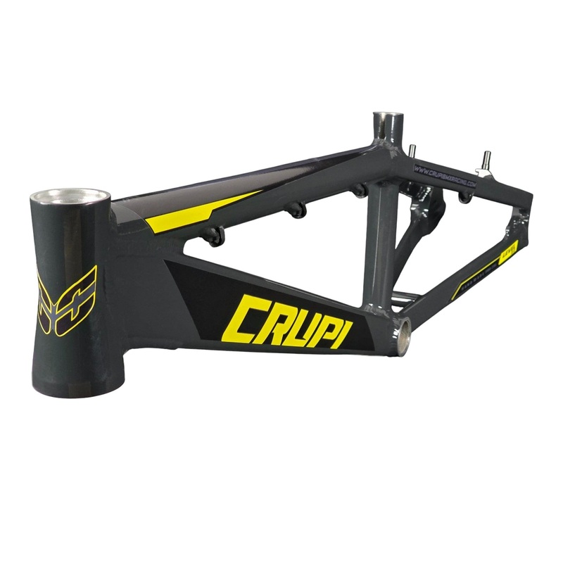 Crupi OS20 2.0 Pro 2X Race Frame Black with All Black decals
