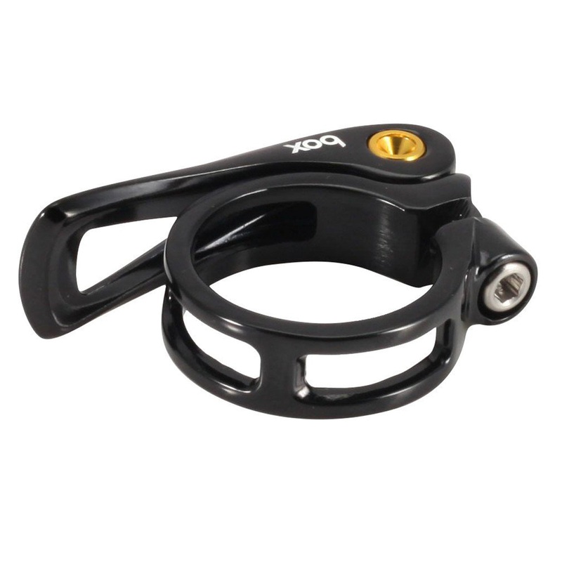 Box One Quick Release Seat Clamp-1 1/4″ (31.8mm) Black