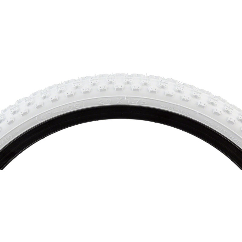 Kenda K50 Tire – 20 x 1.75 Clincher Wire White