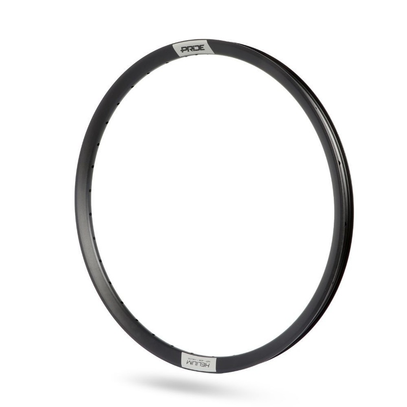 PRIDE Helium Brakeless Pro Rim Black 36 Hole