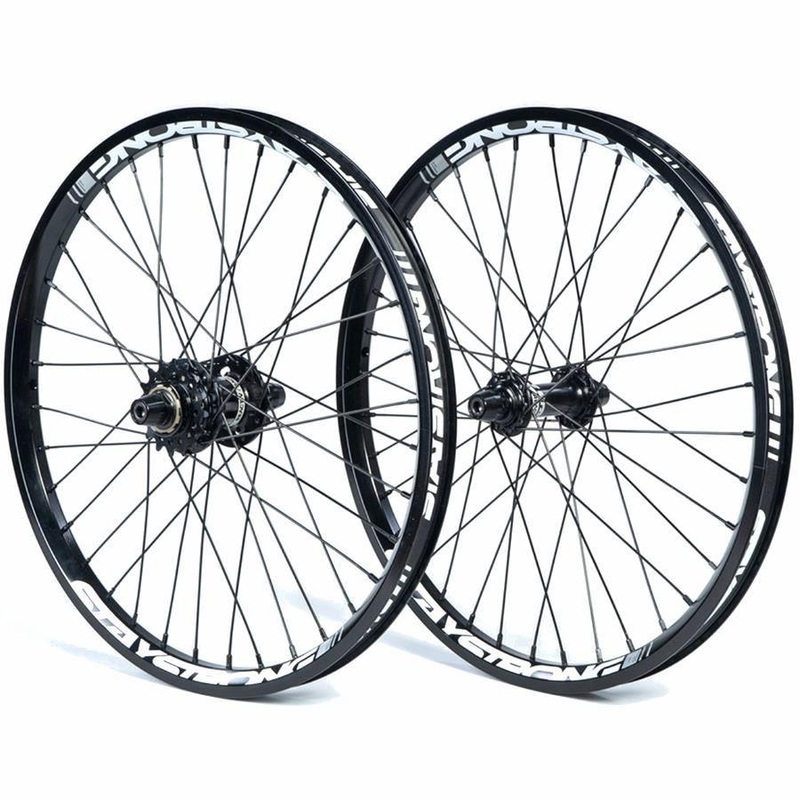Stay Strong Reactiv 2 20″ Disc Race Wheelset – Black/ 1.5″