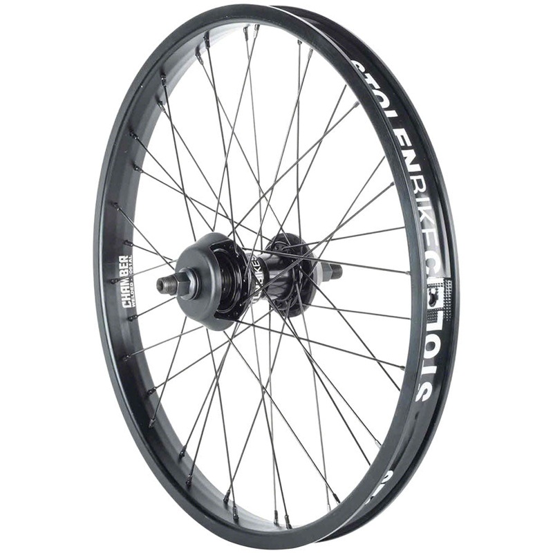 Stolen Rampage Pro Rear Wheel – 20″, 14 x 110mm, Rim Brake, Freecoaster, Black, 9T RHD