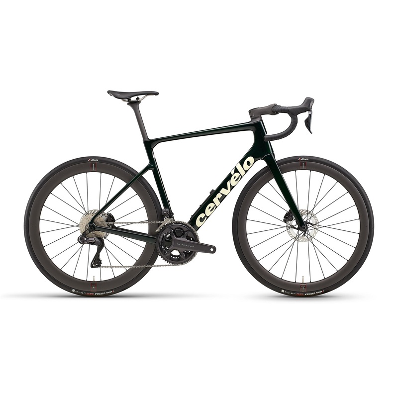 Cervelo Caledonia-5 Ultegra Di2 Bike Emerald / Cream 48cm