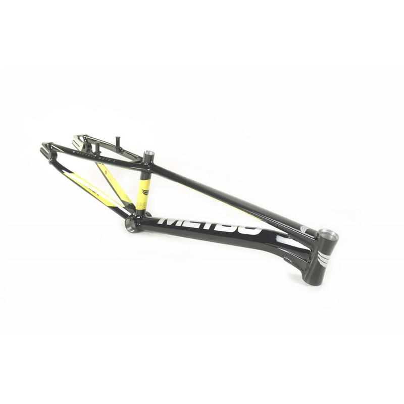 Meybo Holeshot Alloy BMX Race Frame-Black/Yellow/Grey Expert