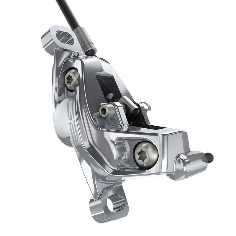 G2 Ultimate Disc Brake Caliper Assembly – Post Mount Polar Grey Anodized A2