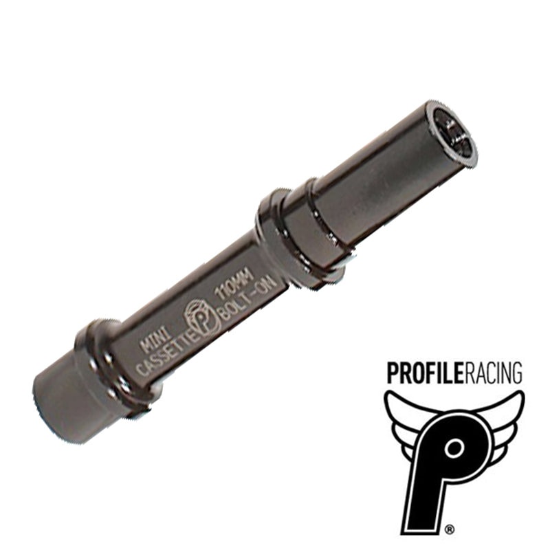 Profile Mini Cro-Mo Rear Axle Black 10mm