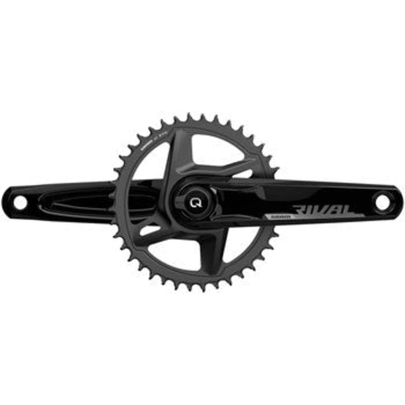 Rival 1 AXS Wide Power Meter Bicycle Crankset – 170mm, 12-Speed, 46t, 8-Bolt Direct Mount, DUB Spindle Interface, D1