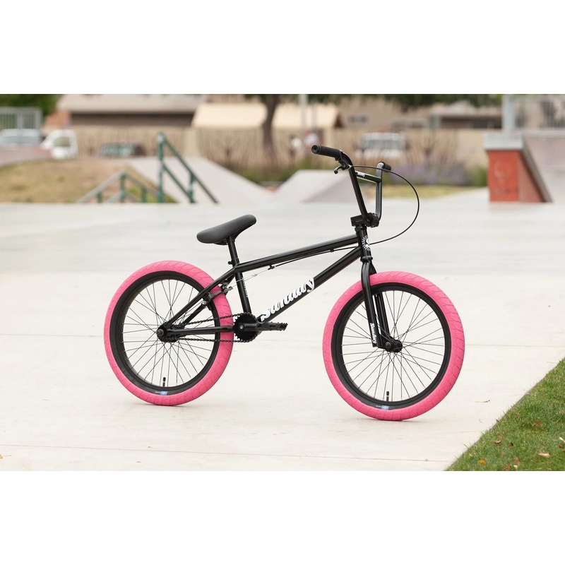 Sunday Blueprint Gloss Black w/ Pink Tires 20″ tt