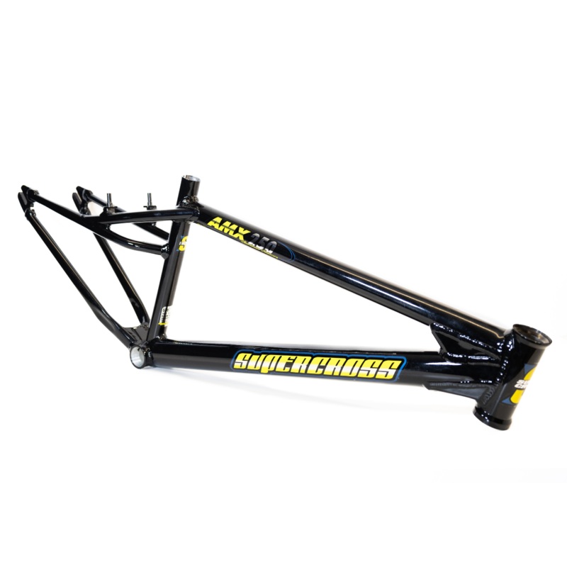 Supercross BMX | AMX250 – 35 Year Anniversary BMX Race Frame – The Six Bar Pro XXL 20″ Mirror Polished