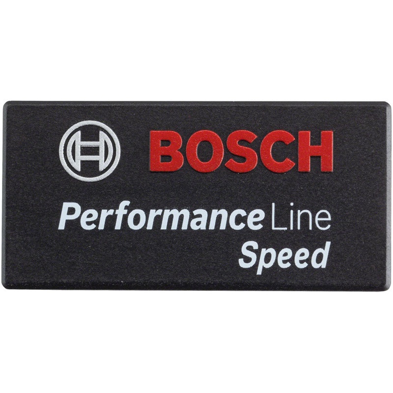 Bosch Performance Speed Logo Cover – Black, Rectangular, BDU2XX