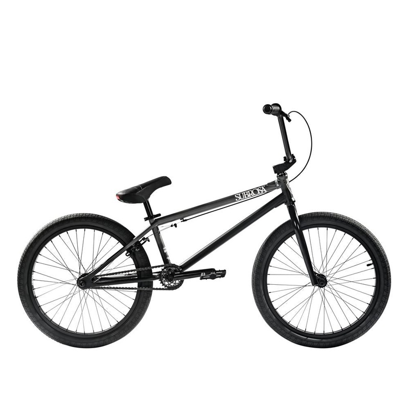 Subrosa Malum 22″ BMX Bike Black/Gun Metal Grey Fade