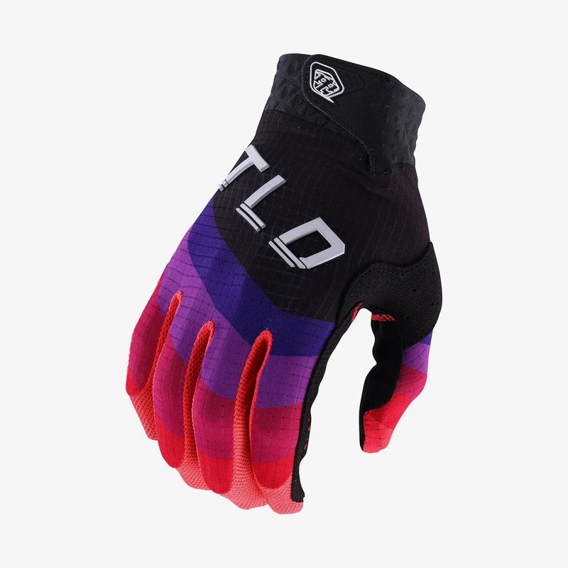TLD Air Glove Wavez Reverb Black/Glo Red Black/Glo Red S