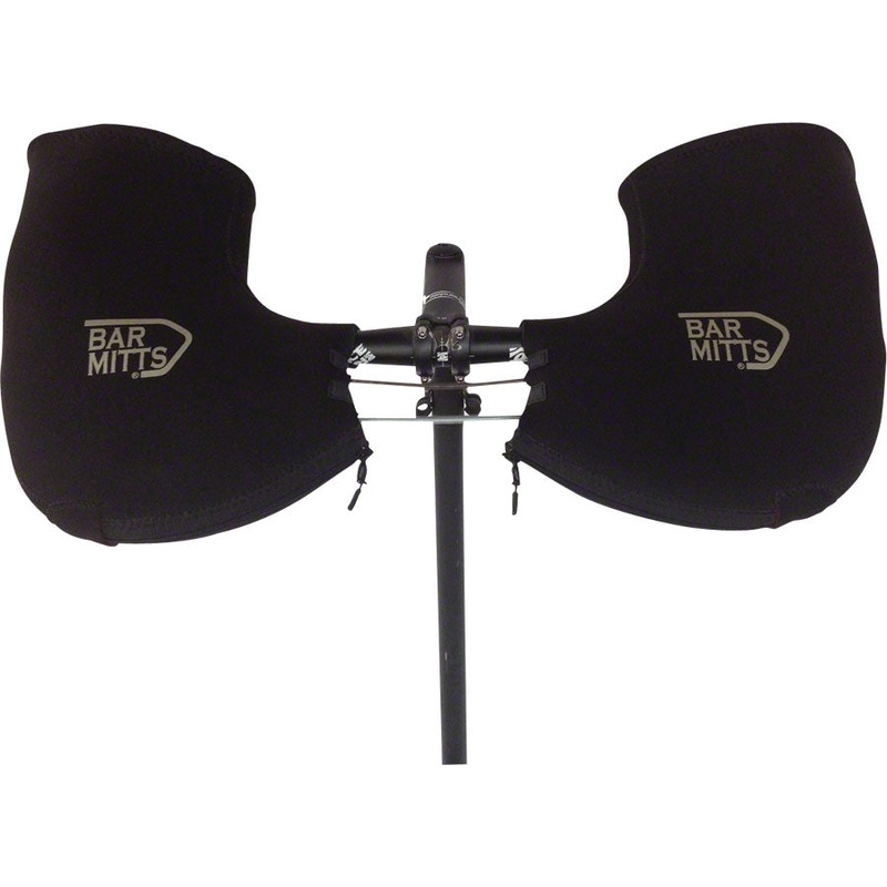 Bar Mitts Extreme Mountain/Flat Bar Pogies – Black, X-Large