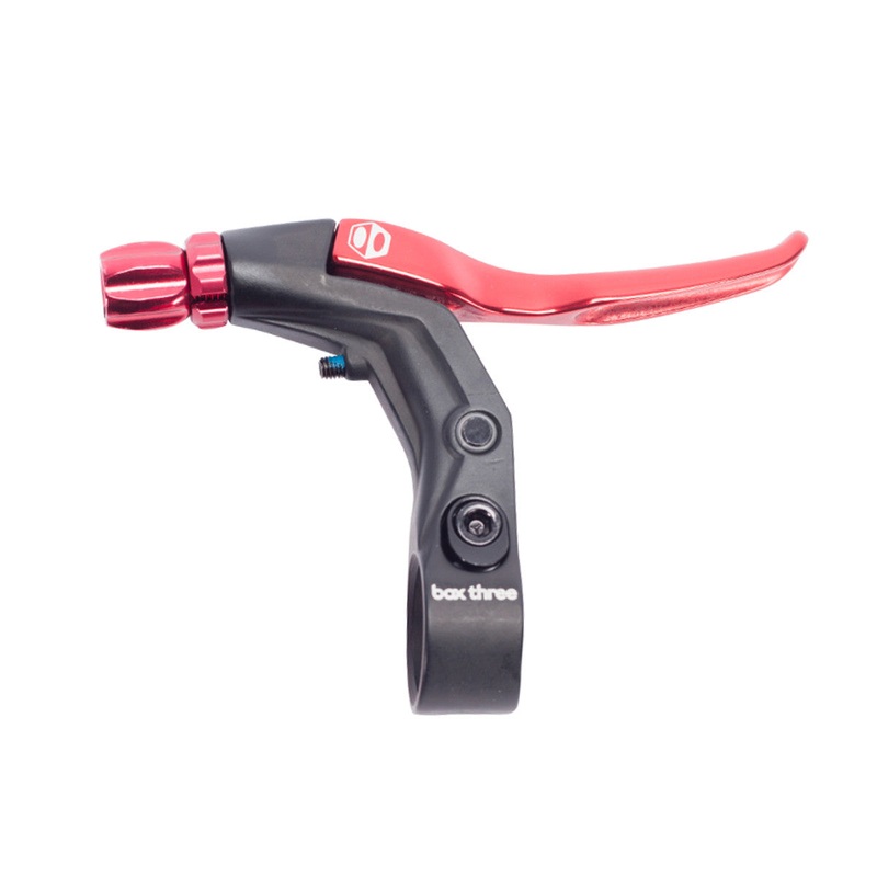 Box Three V-Point BMX V-/Mech Disc Lever – Short Reach – Red