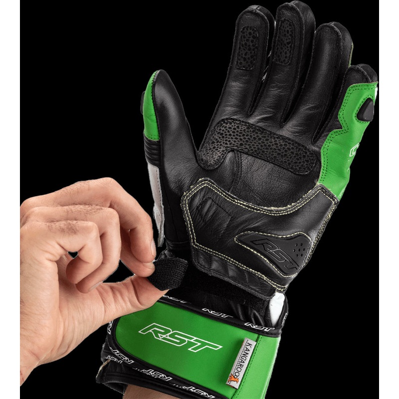 RST Tractech Evo 4 Ce Glove Neon Green/Black Sz Lg Neon Green/Black 10
