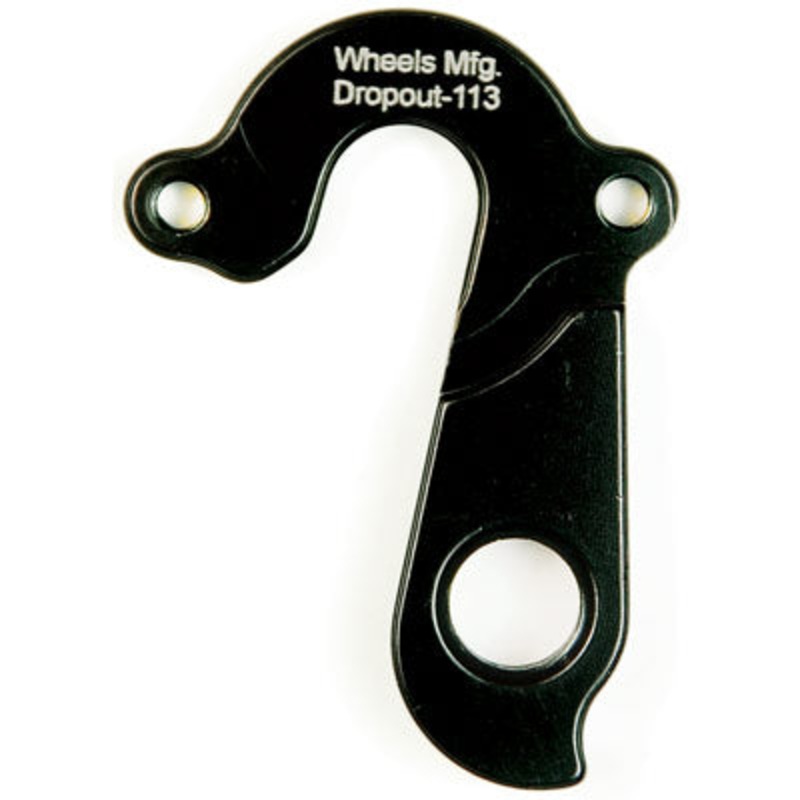 Wmfg Derailleur Hanger #113 Replacement Derailleur Hangers Wheels Mfg. Derailleur NA Black