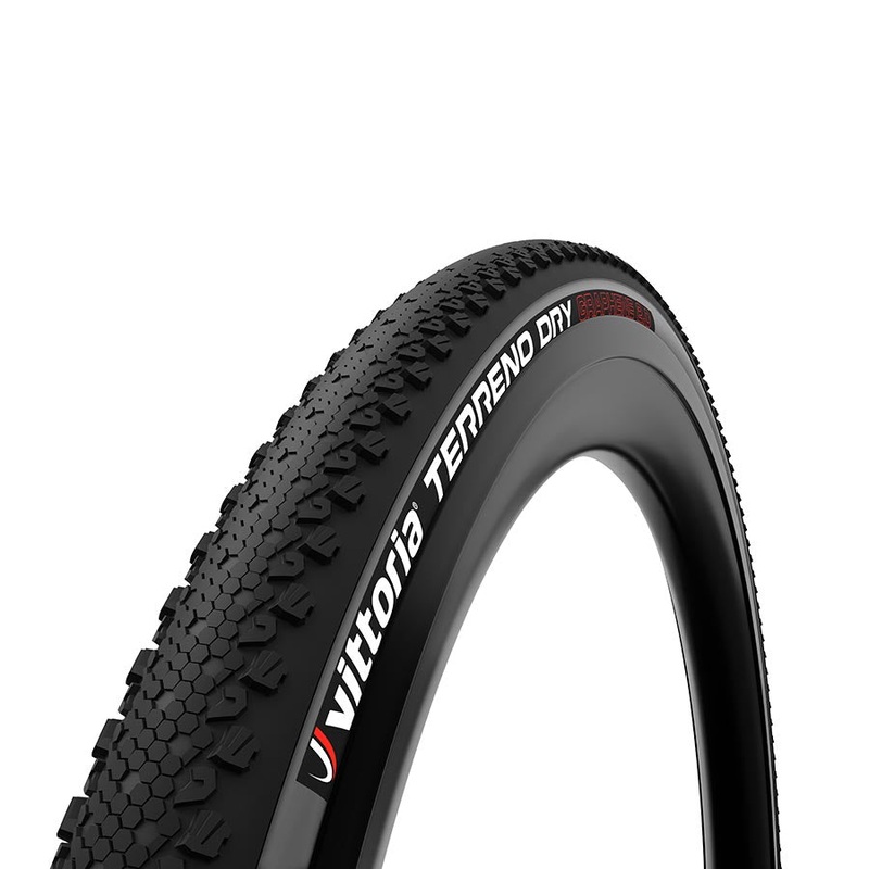 Vittoria Terreno Dry Tire – 700 x 45 Tubeless Folding BLK/Anthracite 1C TNT G2.0