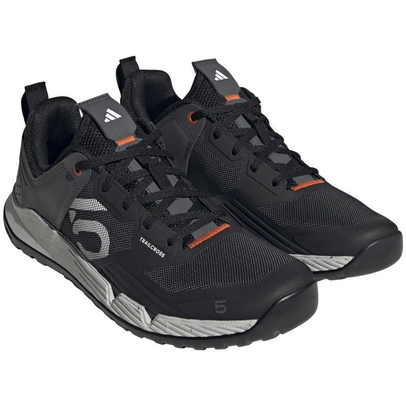 Five Ten Trailcross XT Flat Shoes – Mens Core Black/Ftwr White/Gray Six 11