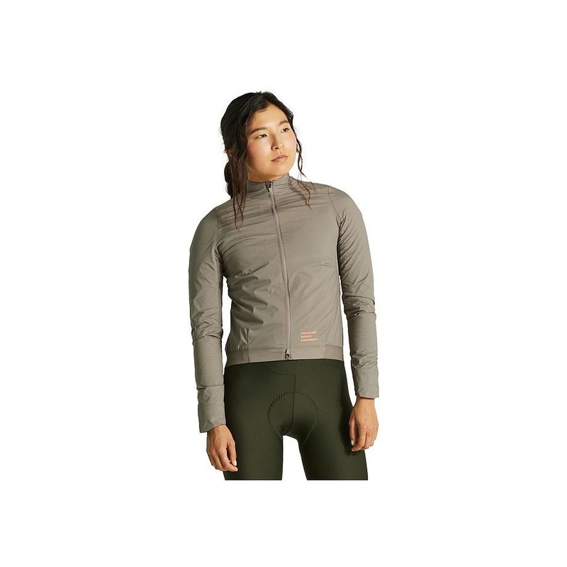 Women’s Prime Alpha Jacket Gunmetal/Dark Moss Green XXS