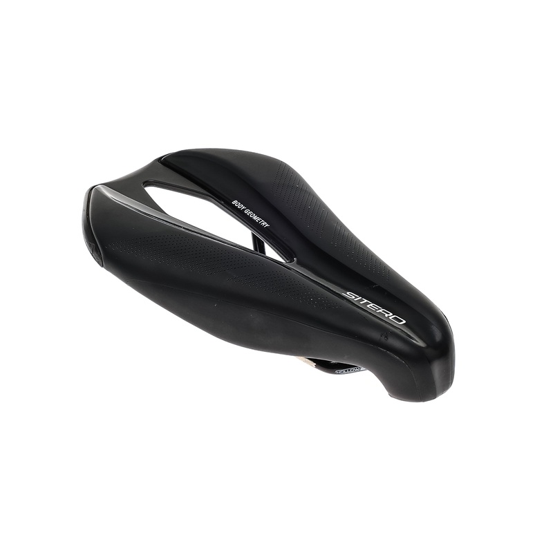 Specialized Sitero Saddle 145mm Hollow Titanium Rails Black