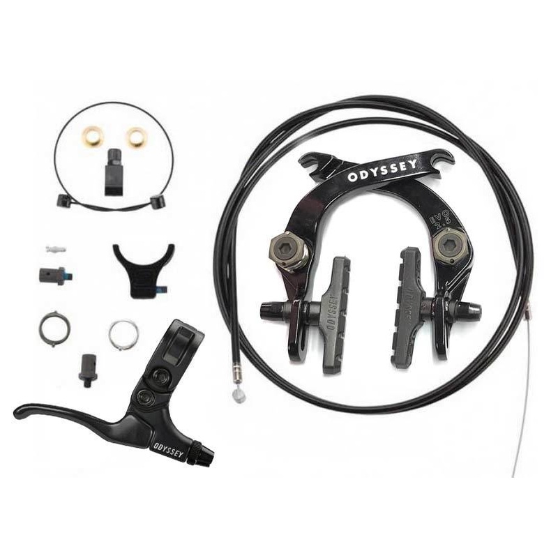 ODYSSEY EVO 2.5 BRAKE AND LEVER KIT Black
