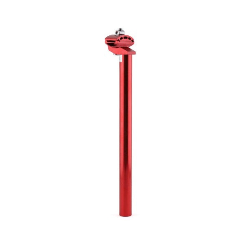 27.2mm MCS Aluminum Micro Adjust Seatpost – 350mm – Red