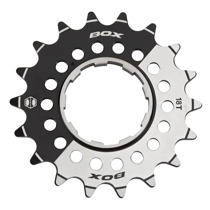 Box One 3/32″ CNC AL 7075 Cog Black – 18t
