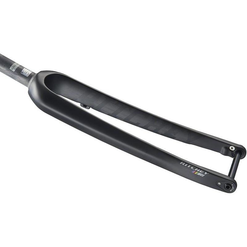 WCS Carbon Gravel Fork – 1-1/8″, 47mm Rake, QR12, Flat Mount, 2020 Model, Matte Carbon