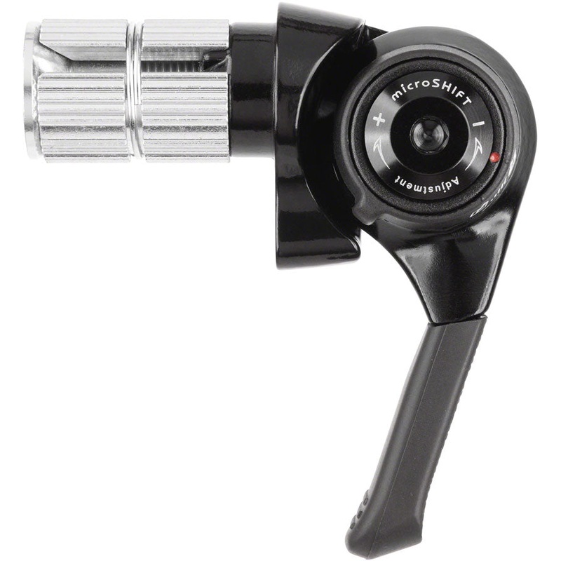 microSHIFT BS-G10-R Right Bar End Shifter – 10-Speed Compatible Sword Advent X 10-Speed Derailleurs BLK