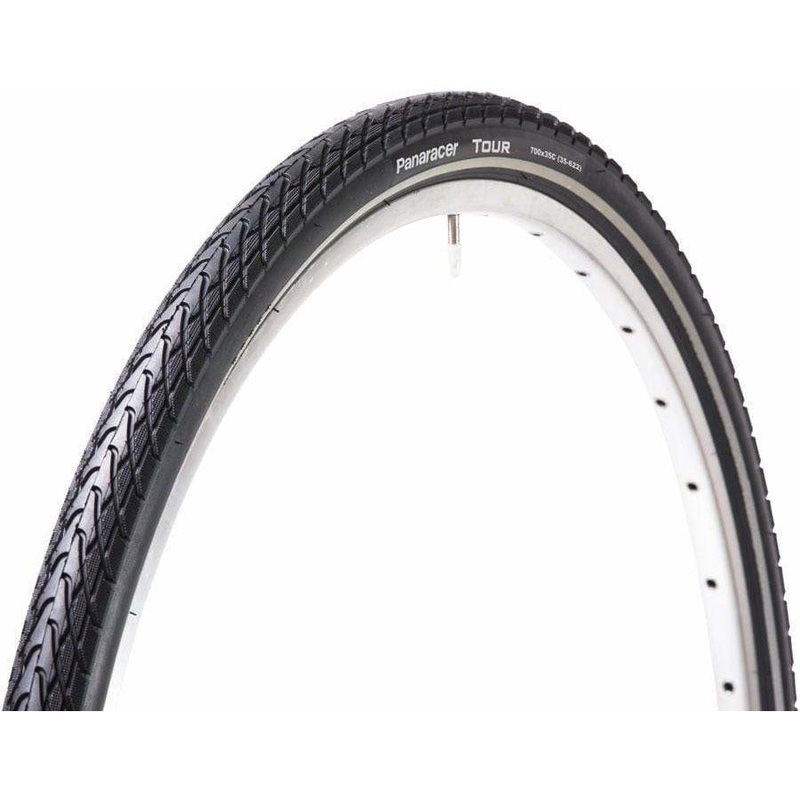 TourGuardPlus Tire – 700 x 42, Clincher, Wire/Reflective 700 x 42c