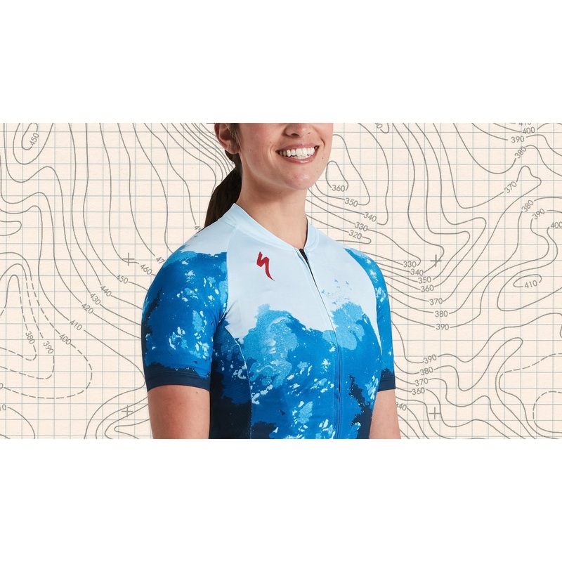 Women’s In Layers SL Jersey XS Blue/White
