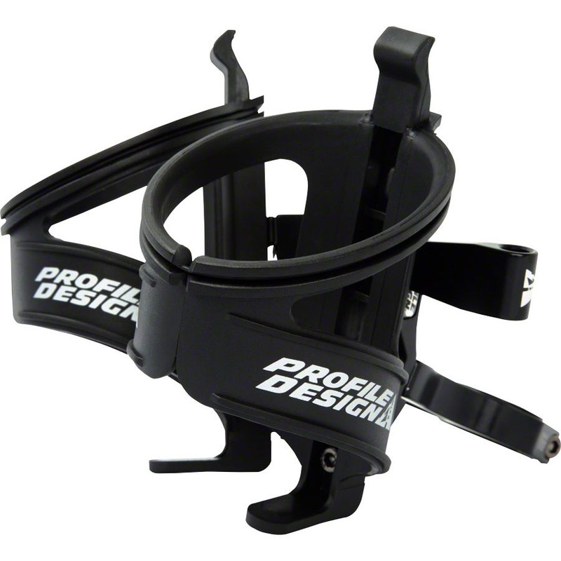 Aqua Rack ii Dual Water Bottle Cage with Co2 Cartridge mount: Seatpost mounted, Matte Black
