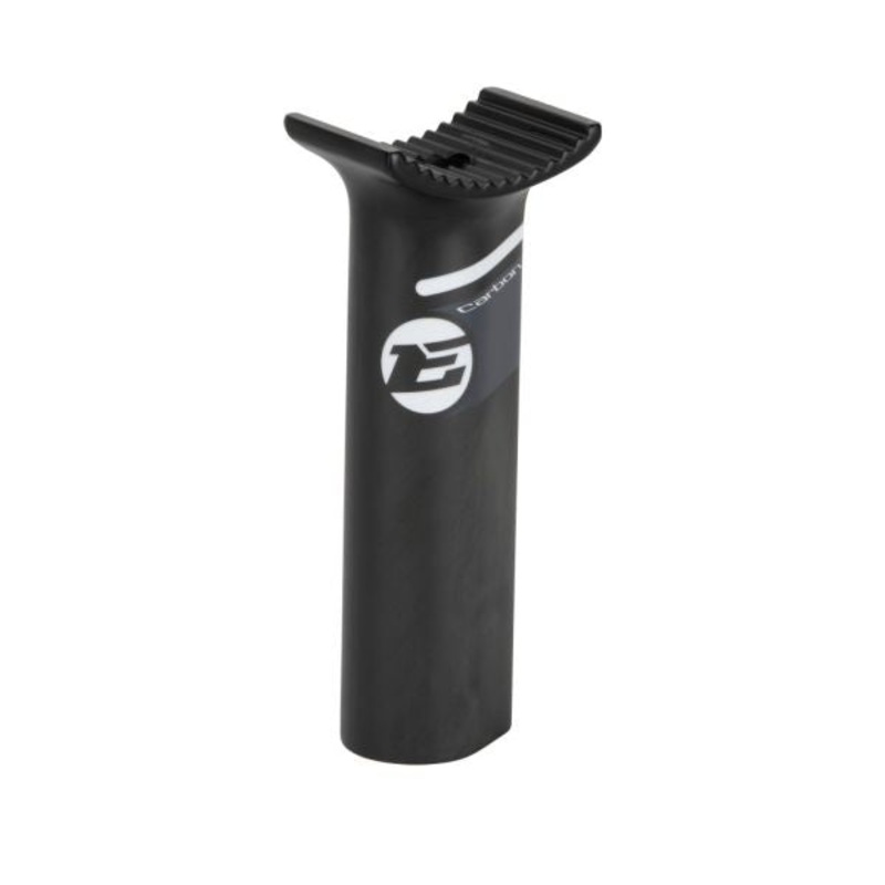 Elevn Carbon Pivotal Seat Post Aero 25.4mm Black / White