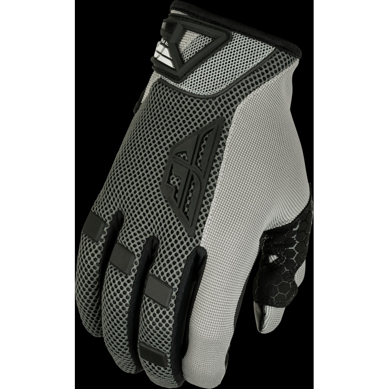 FLY RACING Coolpro Gloves Grey Sm