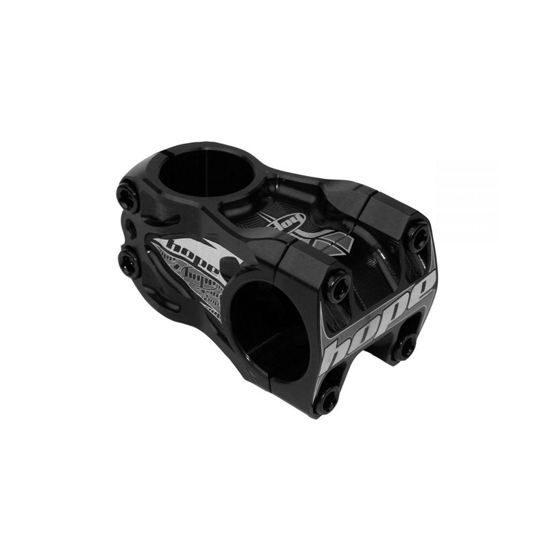 Hope OS DH 0 Deg Stem (1 1/8″ 31.8mm) Black