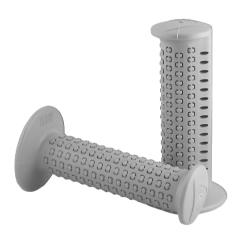 AME Cam BMX Grips – Flanged – Gray – USA Made