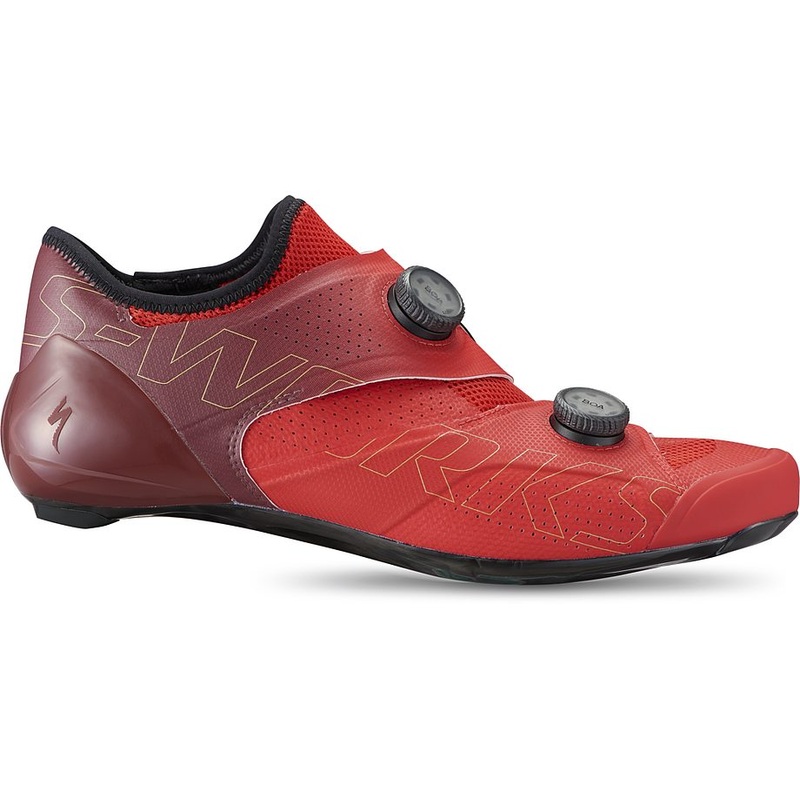 Specialized S-Works ares rd shoe flo red/maroon 46