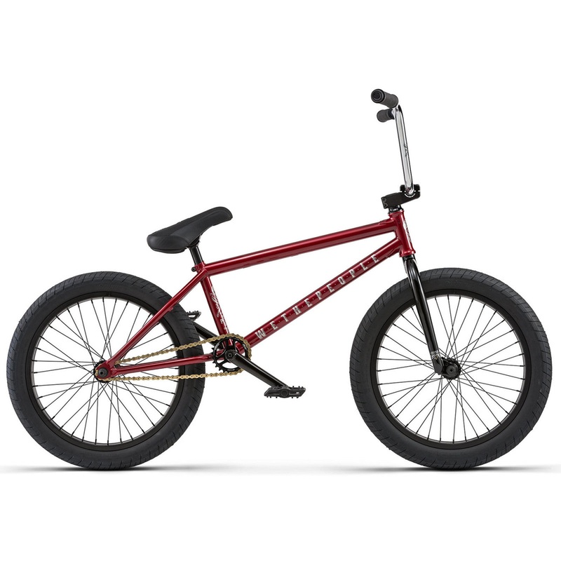 We The People Crysis 20″ BMX Bike 20.5″ TT – Metallic Red